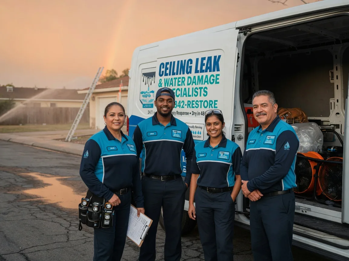 Ceiling Leak Cleanup company in Sylvester, WV
